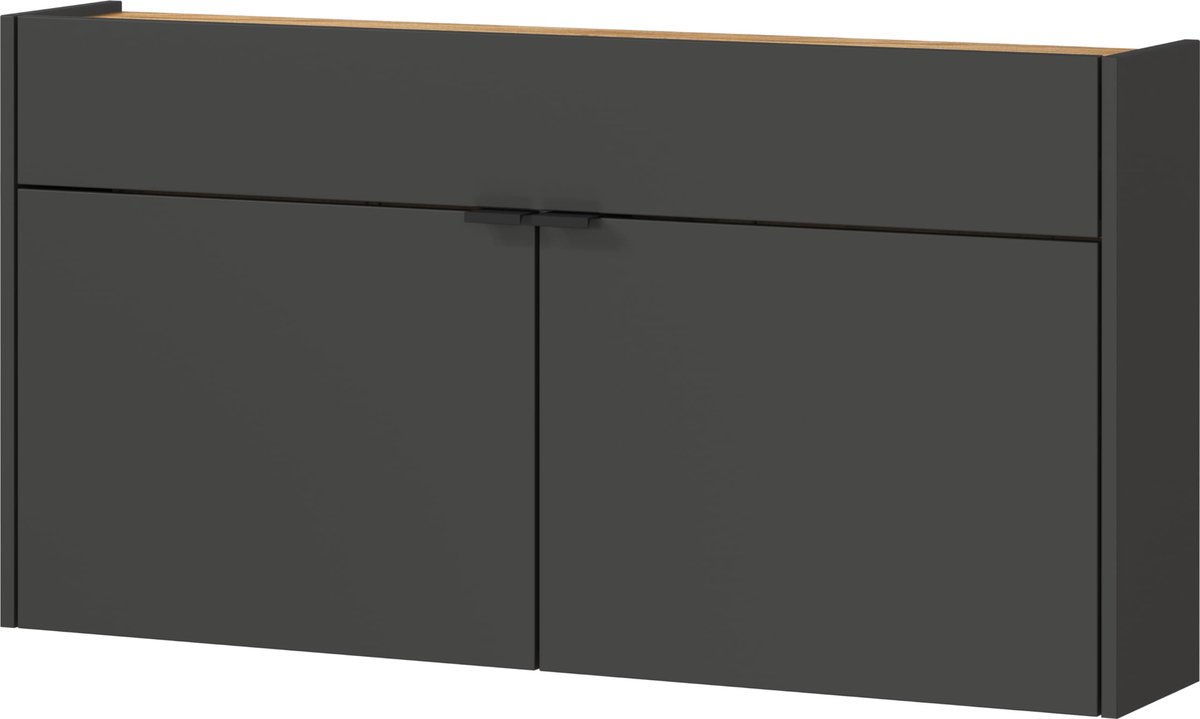 Unyqoos® Ruimtebesparende hangende schoenenkast met verstelbare planken en lade