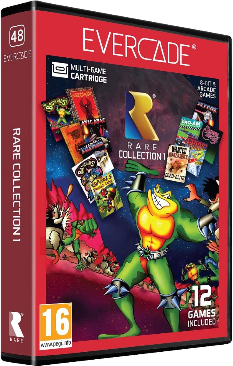 Evercade RARE Collection 1 - 12 klassieke games voor Evercade