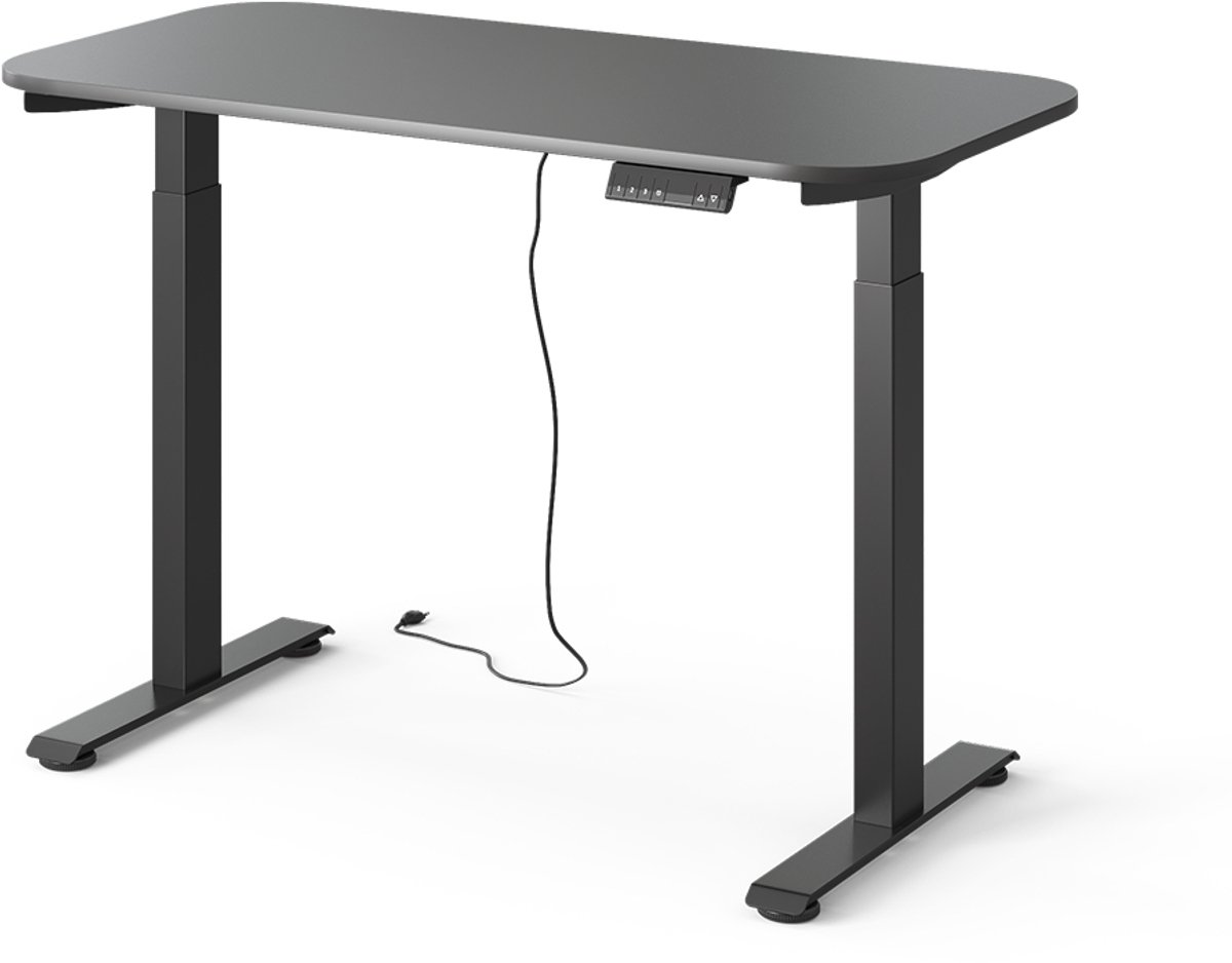Vicco Elevate Bureau – 120 x 60 cm 2 motoren Zwart/Antraciet
