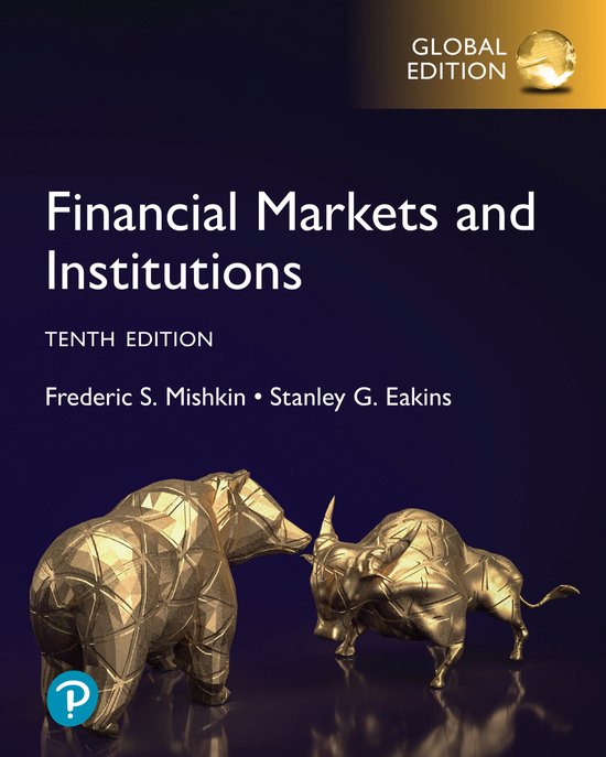 Financial Markets and Institutions, Global Edition - cover