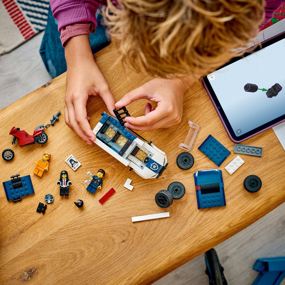 LEGO City - Politie Gevangenentransport Bouwpakket met Rollenspellen Speelgoed voor Kinderen - 60479 – foto 7