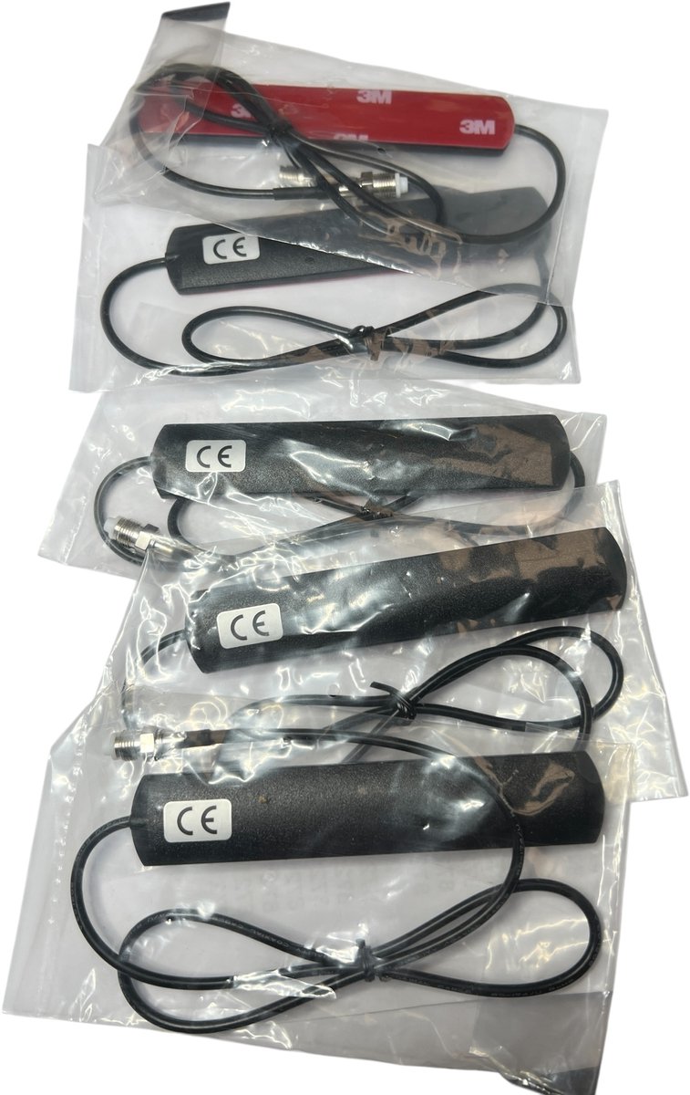 5 x Plakantenne 3M plakstrip SMA- Female 50 cm