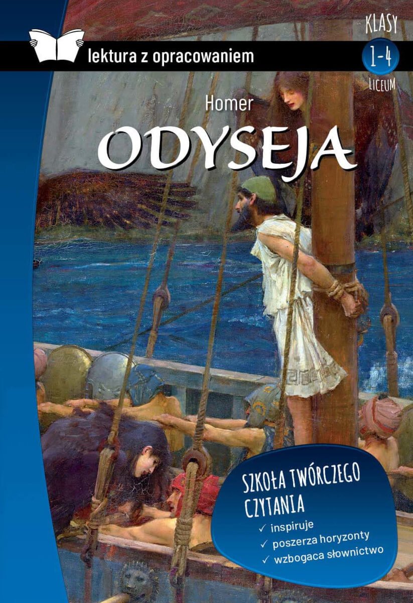 Odyseja - Homer - boek in het Pools