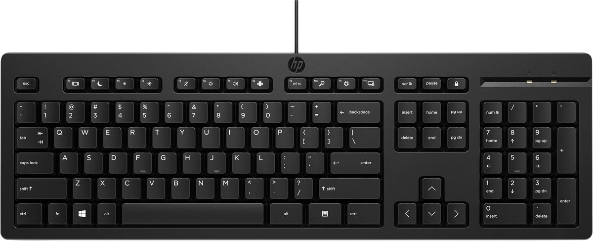 HP 125 toetsenbord met kabel