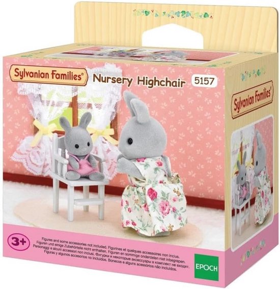 Kinderstoel voor Sylvanian Families - Hoogte verstelbaar, Meerkleurig en Cartoon Design van Merkloos — afbeelding 3