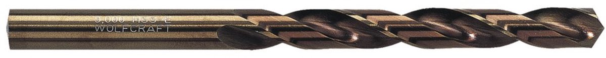 wolfcraft - Metaalboor HSS-Co geslepen, Ø 9 mm - 7462010