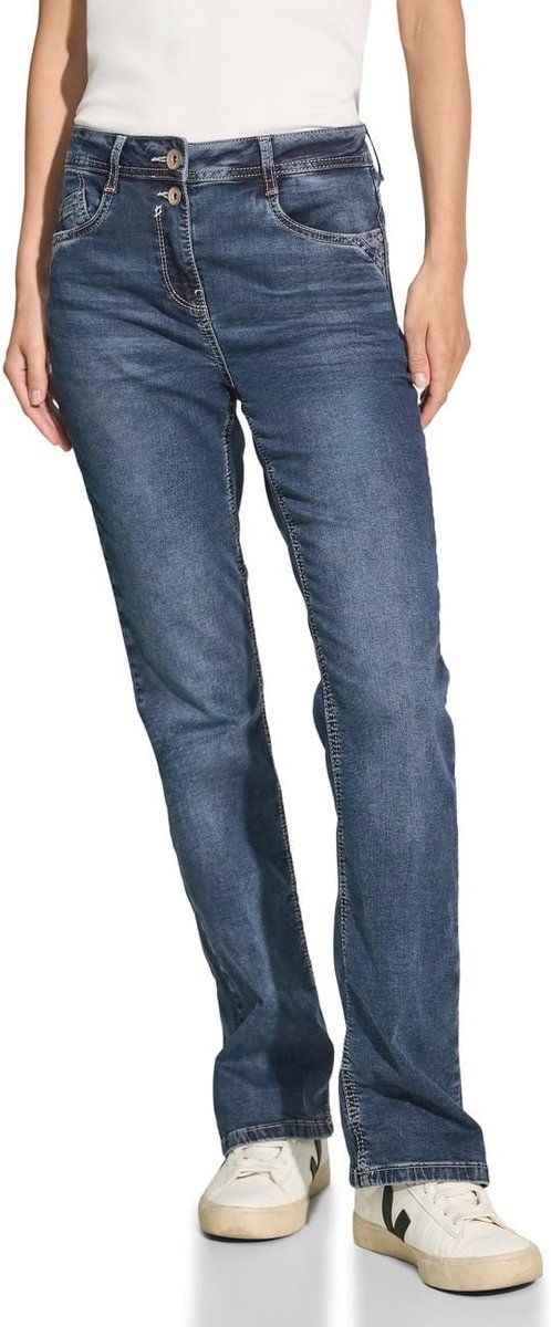 Hoge Taille Bootcut Jeans Dames - Comfortabele Denim met Stretchaandeel