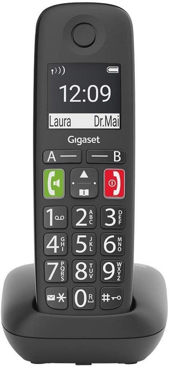 Duo analoge telefoonset met ID en grote knoppen voor senioren