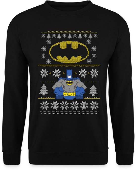 Pull de Noël moche Batman pour hommes