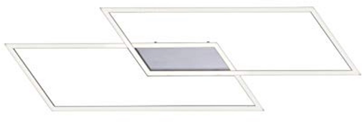 LED Plafondlamp met Dimfunctie - 35W, 1750lm, Roestvrij Staal