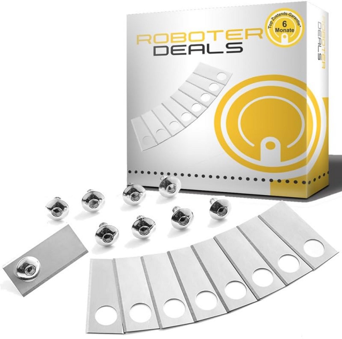 Roestvrijstalen messen voor robotmaaiers - 100% compatibel - Roestvrijstalen - €48,18