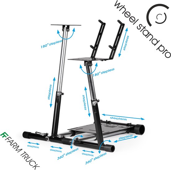 Wheel Stand Pro Farm Truck - Stuurstandaard - Zwart van Merkloos — afbeelding 3