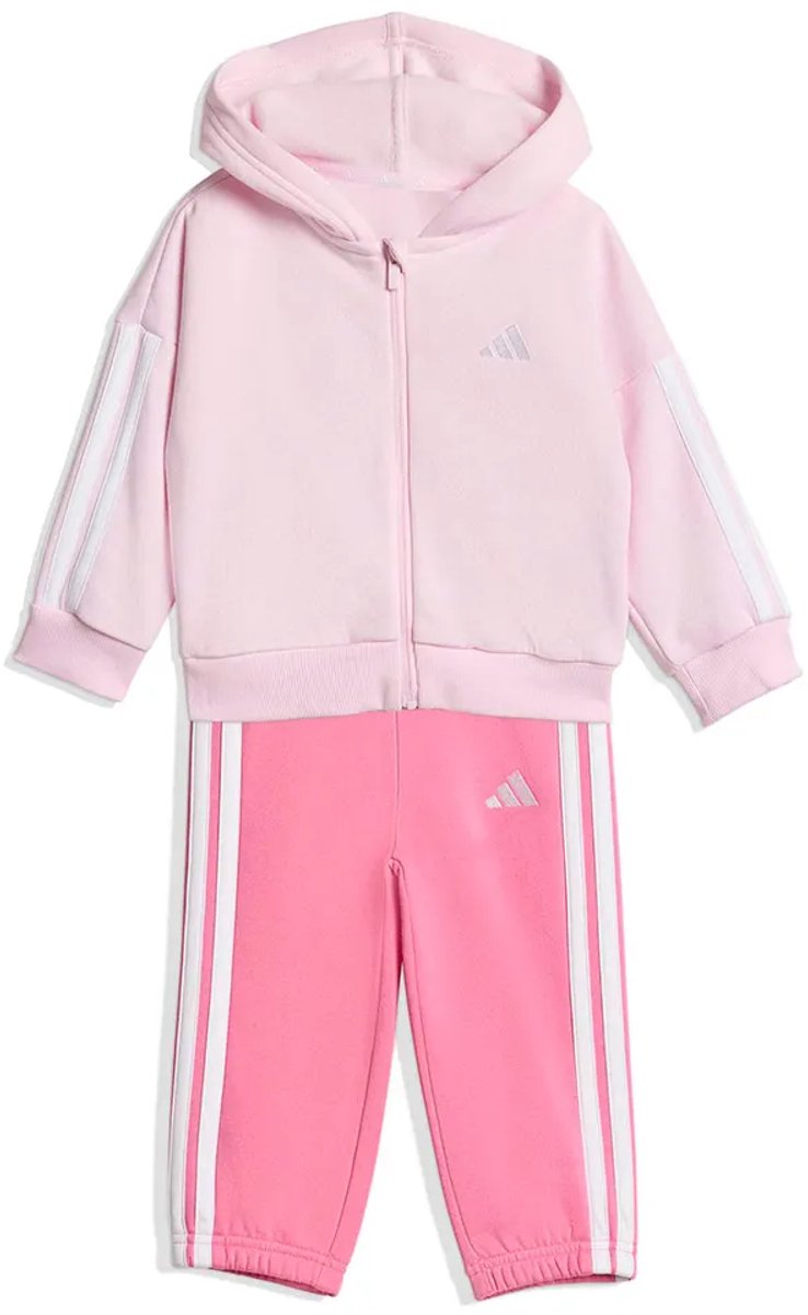 Adidas Essentials Jogger Set 6-9 Months Jongens Meisjes Roze