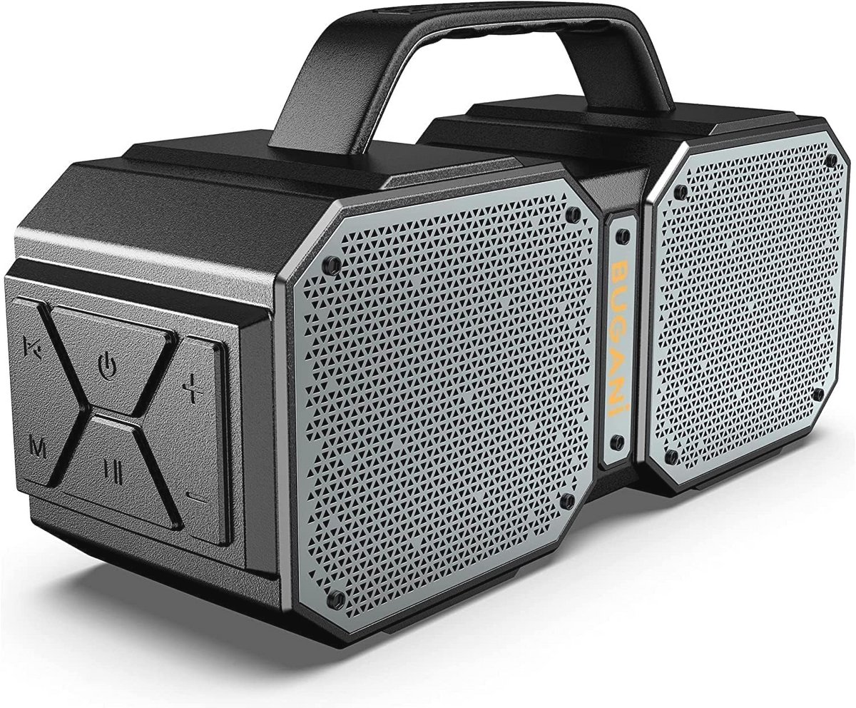 Draadloze Bluetooth luidspreker 60W met 32 uur batterij, IPX6 waterdicht voor buiten en feestjes