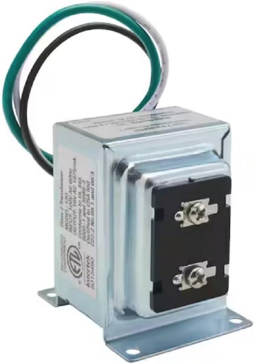 24-Volt Deurbel Transformator voor Slimme Deurbellen en Thermostaten