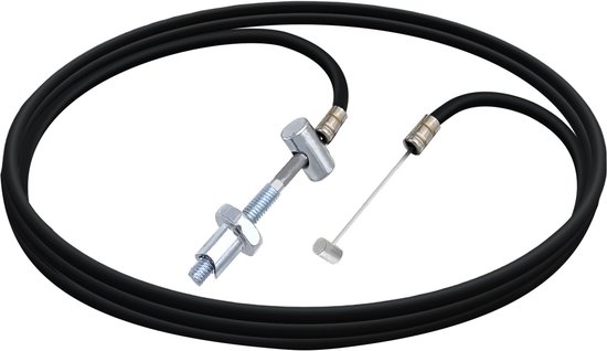 Foto: Avizar remkabel achterrem voor dualtron mini scooter zwart