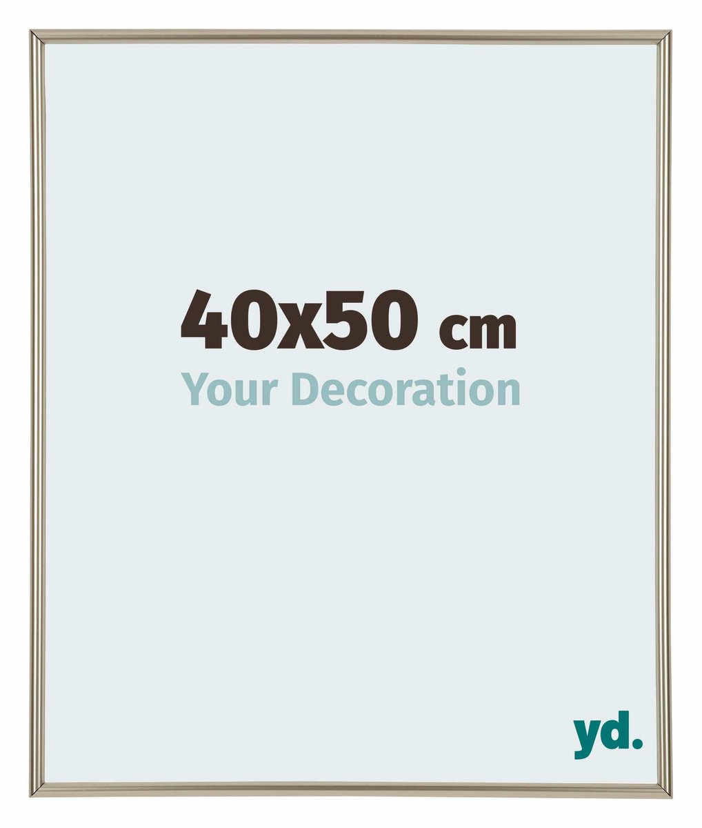 yd. Your Decoration - Fotolijst 40x50 cm - Kunststof - Champagne - Annecy