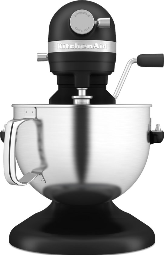 KitchenAid keukenmachine - Artisan - In hoogte verstelbare kom - 375 W - 11 snelheden - 3 RVS accessoires - 5,6L - Matzwart van KitchenAid — afbeelding 5
