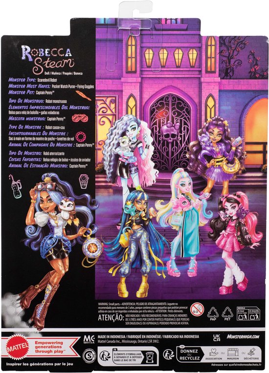 Monster High Robecca Steam - Modepop van Merkloos — afbeelding 4