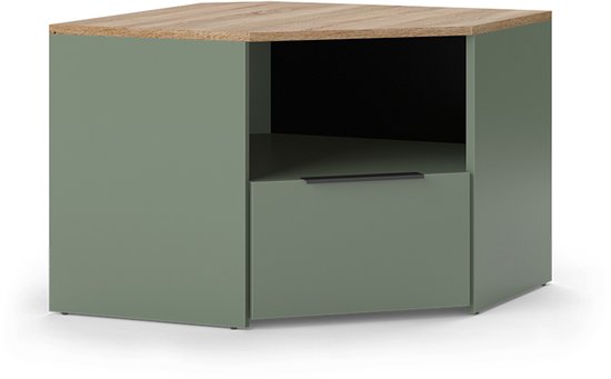 TemaHome - Aero TV-Meubel Antraciet / Walnoot TemaHome - Aero TV-Meubel Antraciet / Walnoot