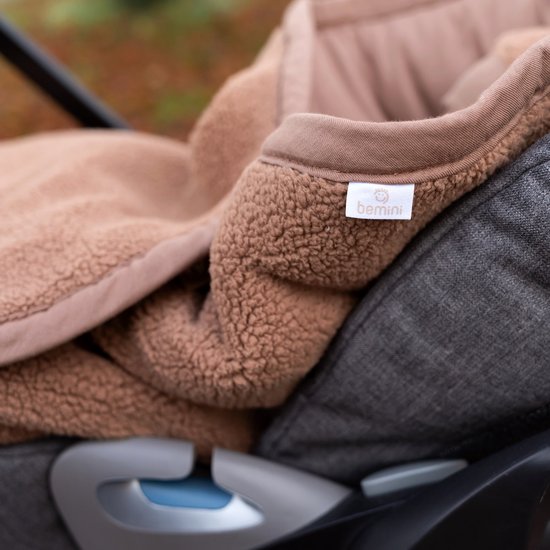 BEMINI Voetenzak - Biside 0-12m - Knusse teddy - Muffin van Bemini — afbeelding 3