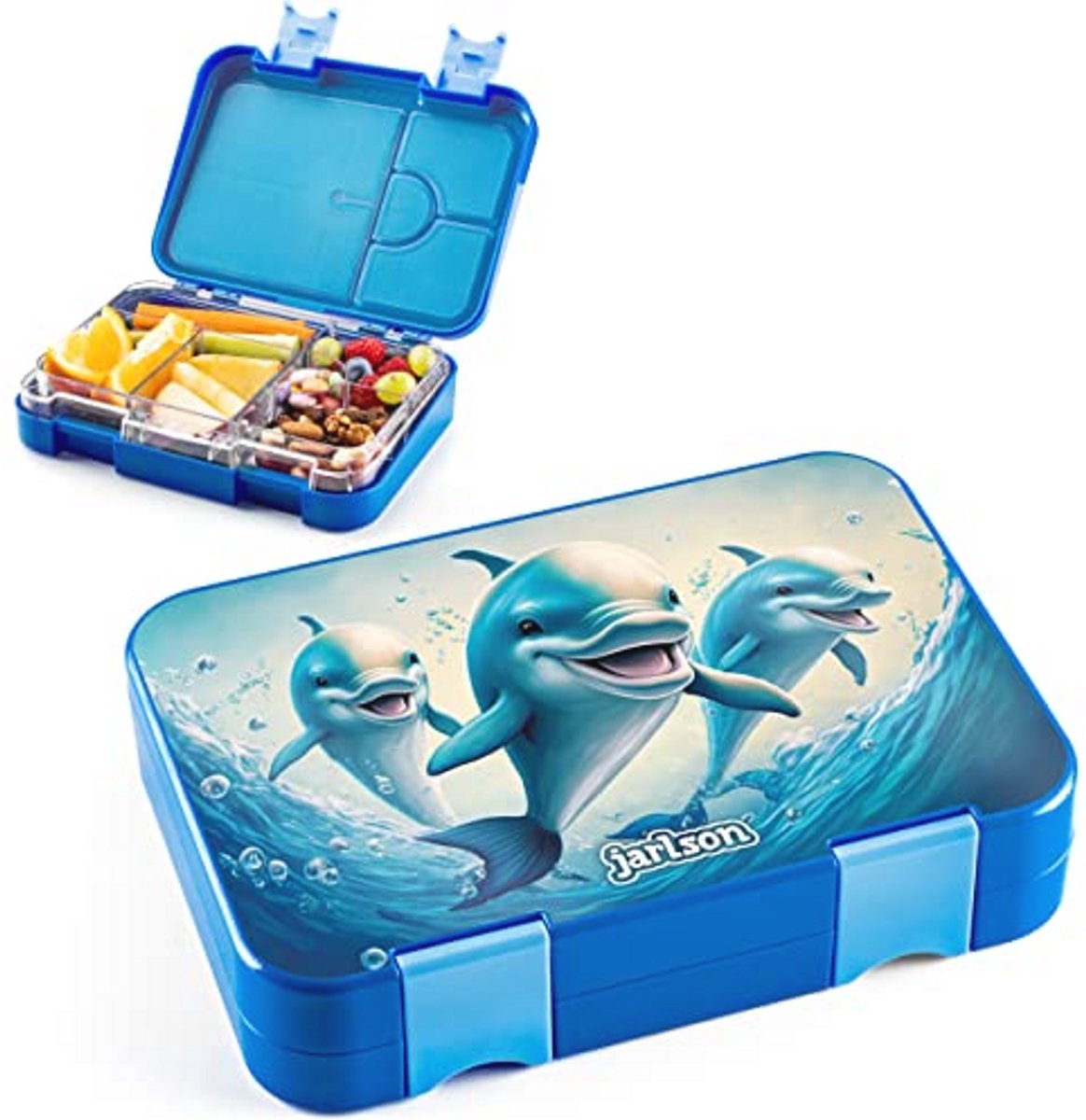 Bento Lunchbox voor Kinderen - Lekvrij, Vakken, Ideaal voor School en Peuters