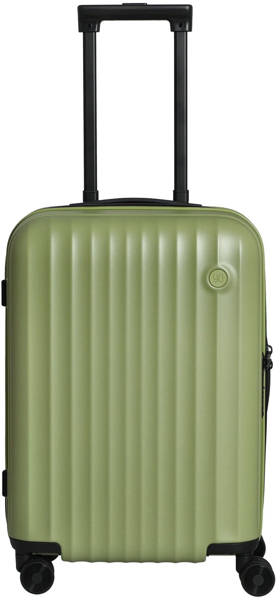 NINETYGO Elbe - 4-wielige handbagagekoffer S 55 cm (grün)