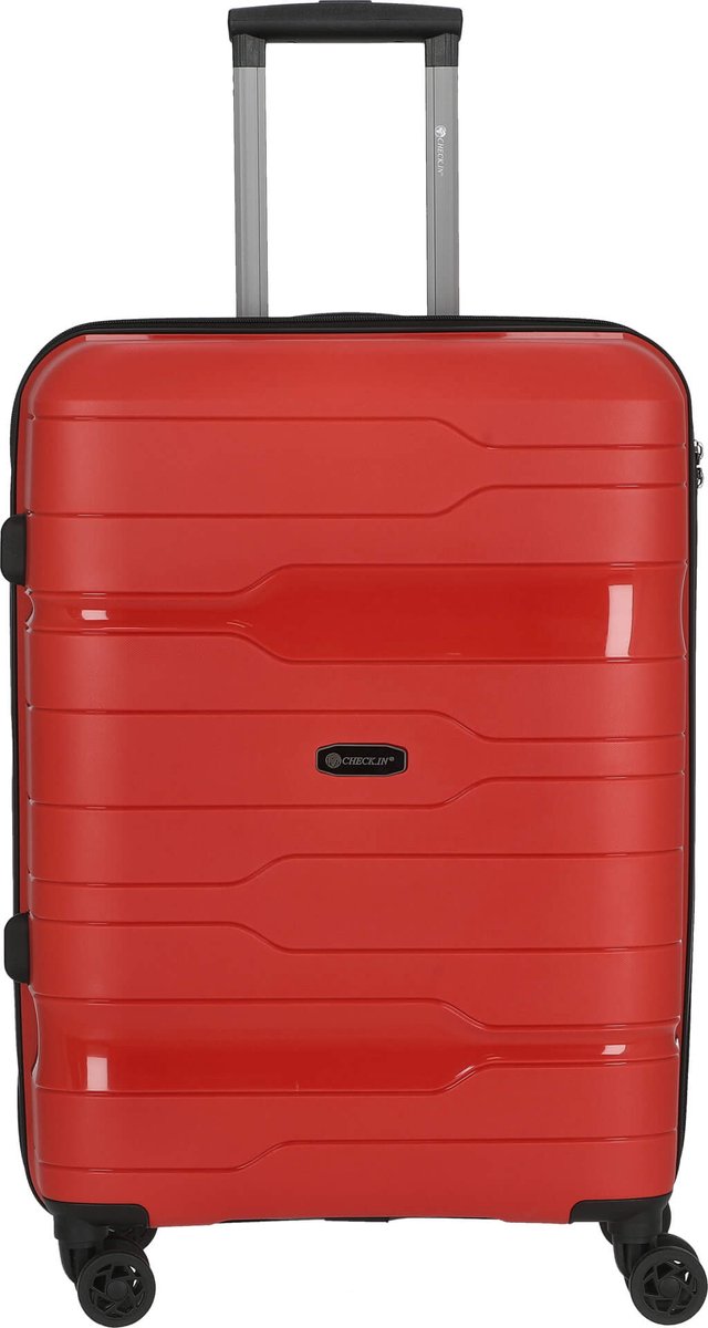 CHECK.IN Memphis - Trolley met 4 wielen 67 cm (rot)