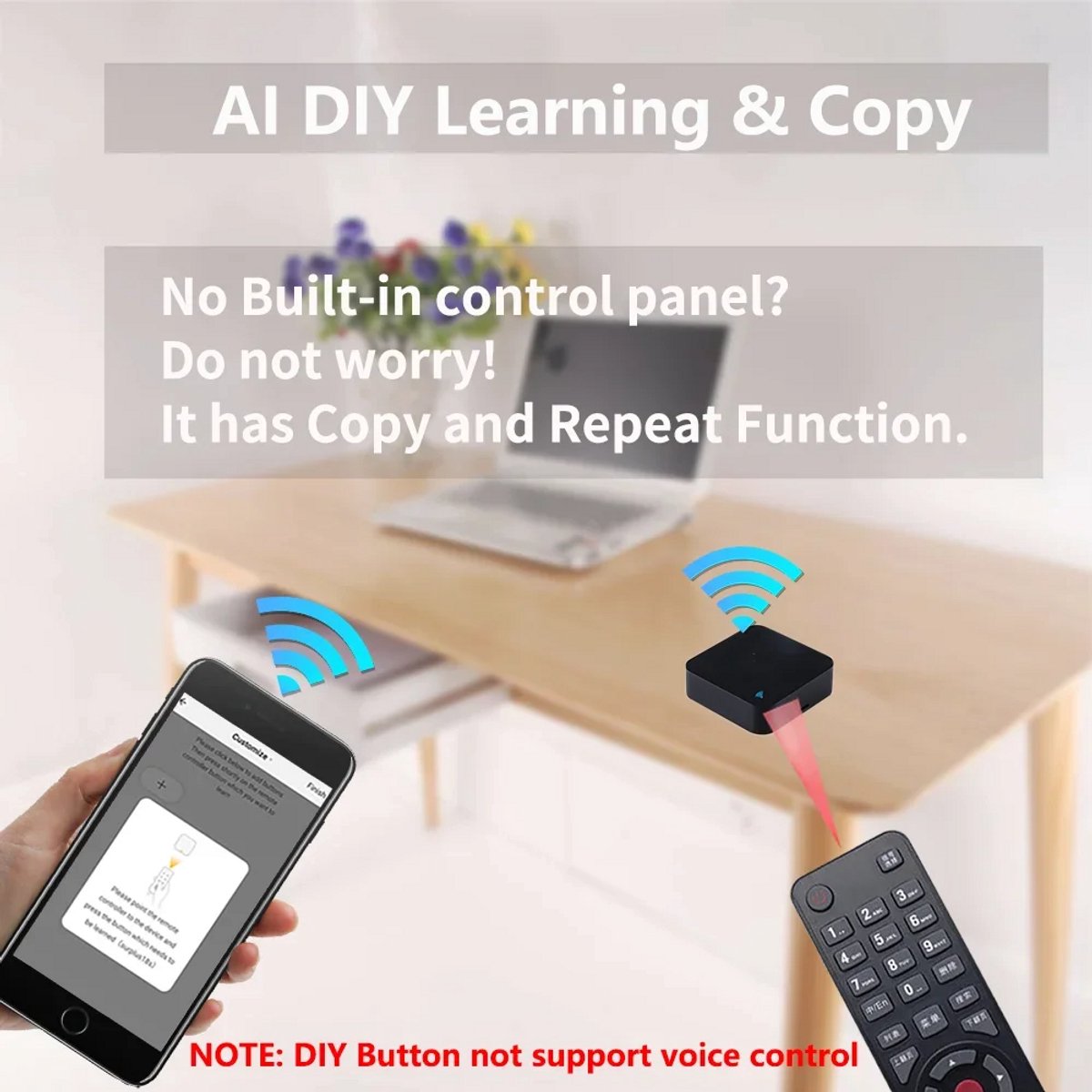 Apsilon Tuya Smart - IR Afstandsbediening thumbnail 3