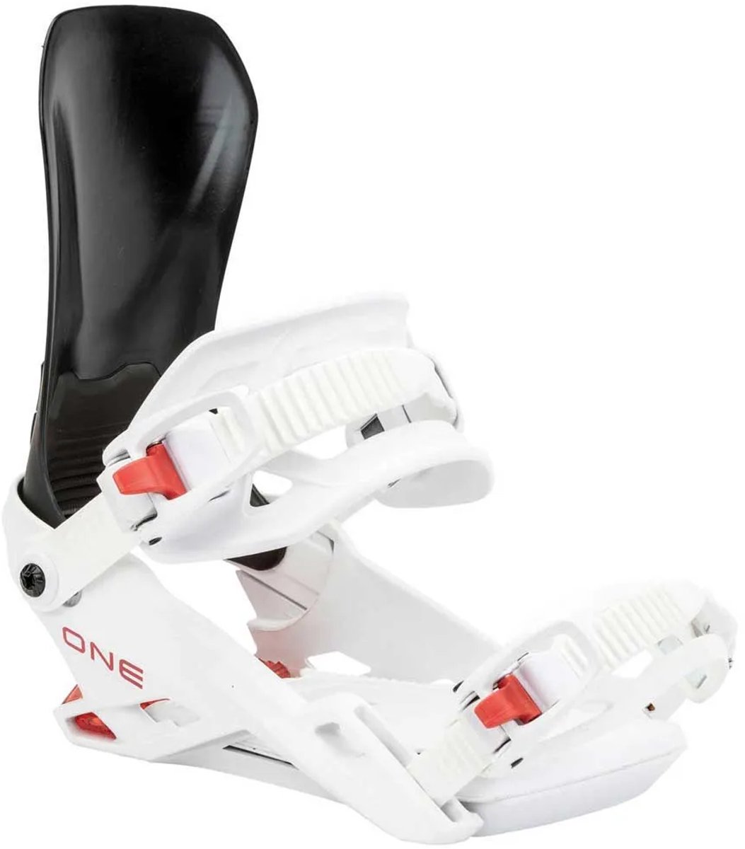Nitro One Snowboardbindingen Transparant Zwart