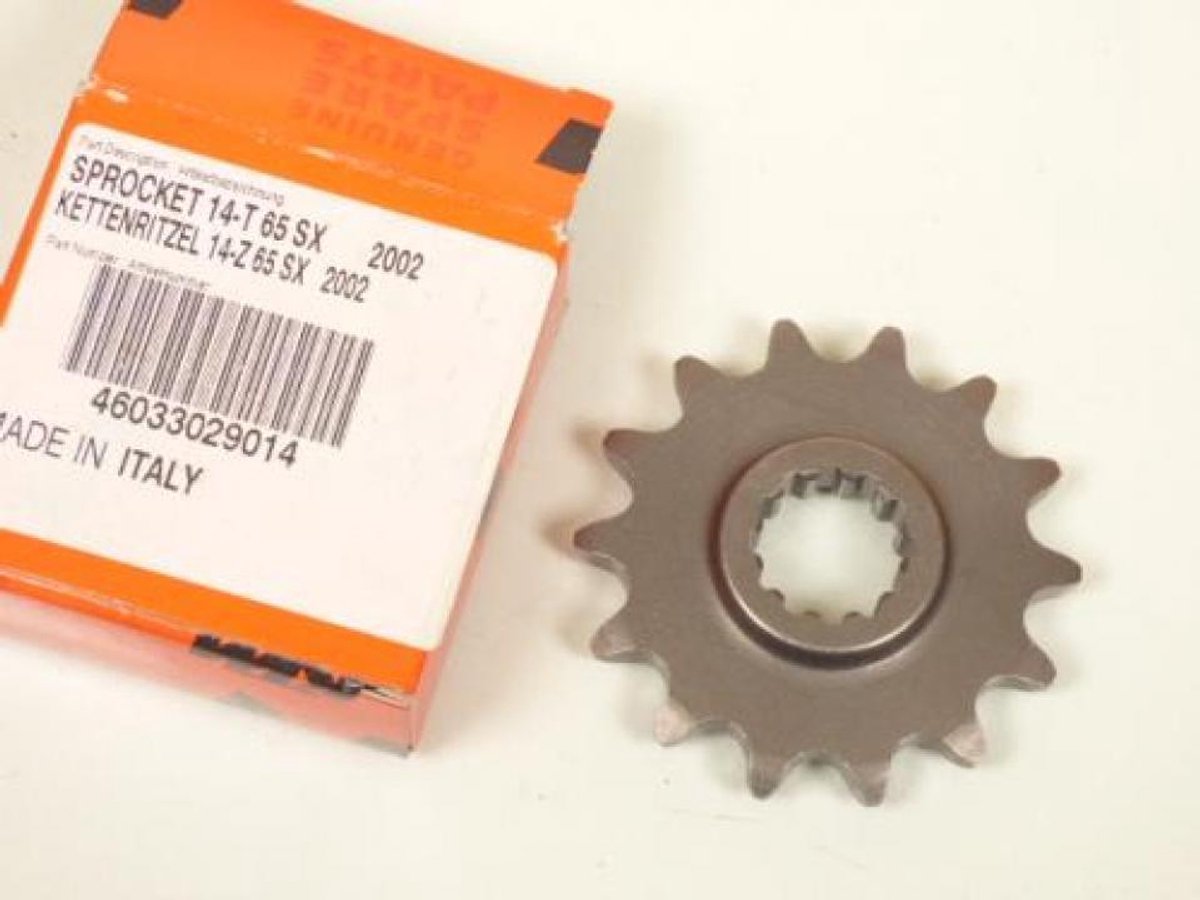 Pignon de sortie de boite origine pour Moto KTM 65 SX 2002 46033029014 Neuf