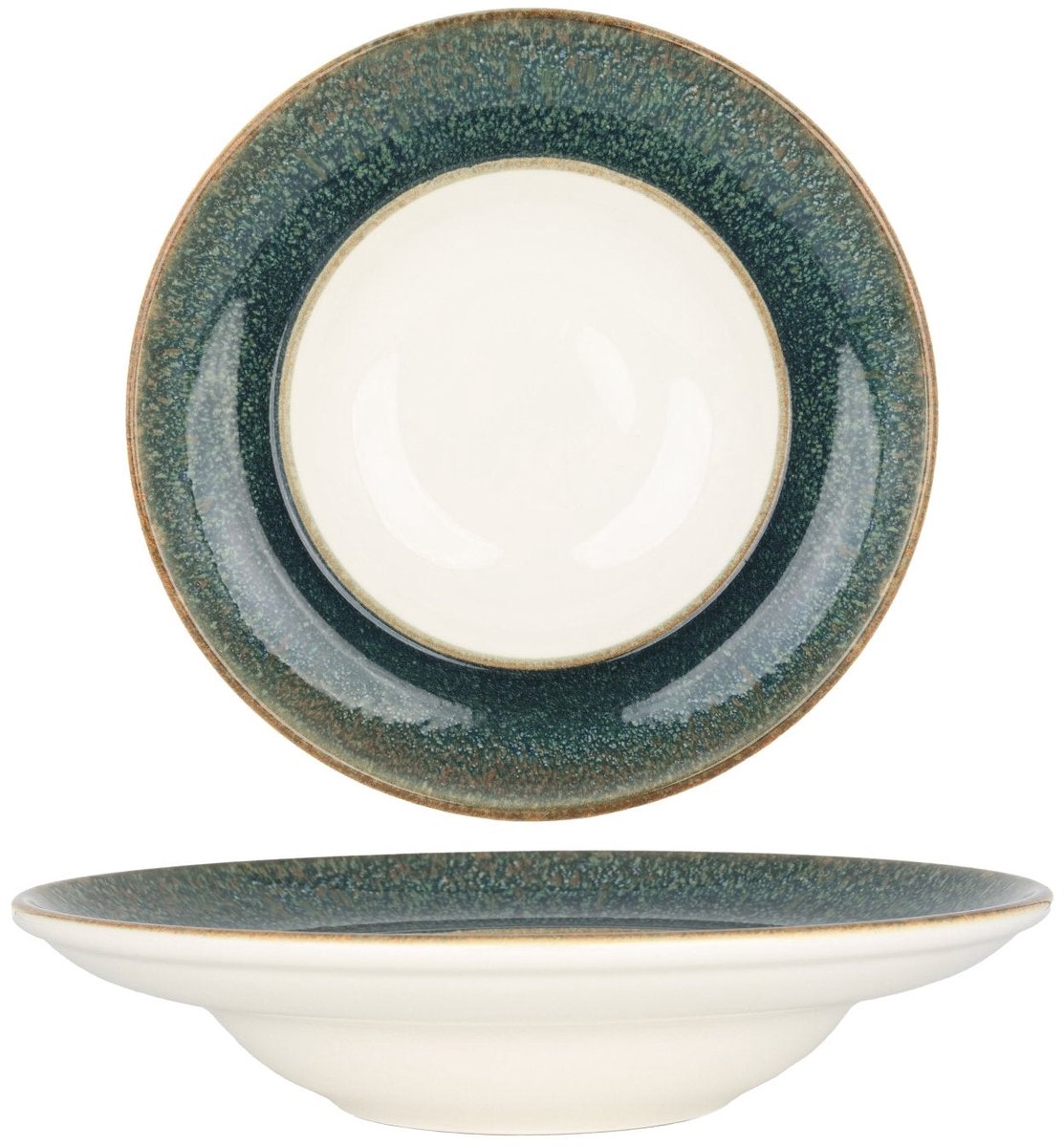 Bonna Pastabord - Ore Mar - Porselein - 27 cm (450cc) - set van 2