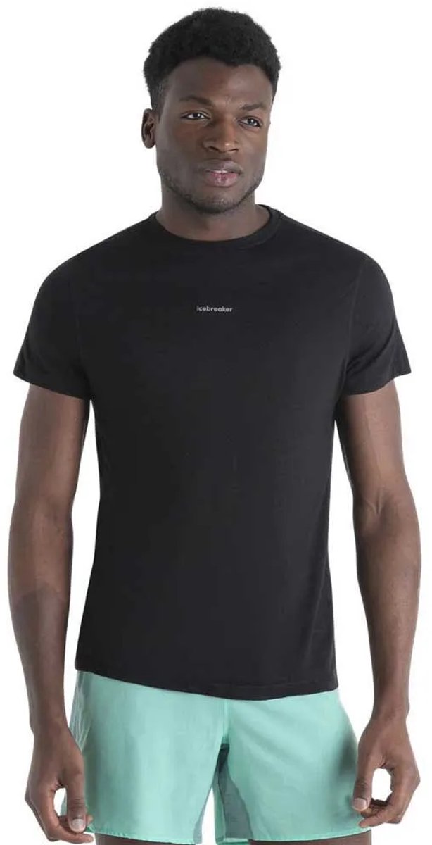 Icebreaker Merino 125 Cool-lite™ Speed T-shirt Met Korte Mouwen Zwart M Man