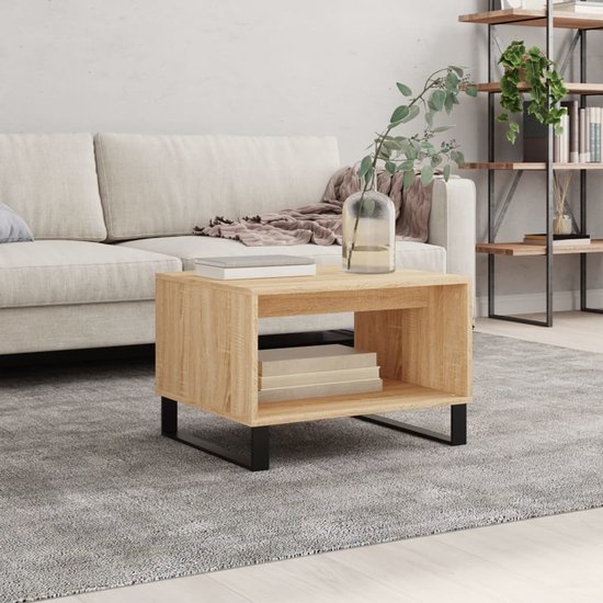 vidaXL-Salontafel-60x50x40-cm-bewerkt-hout-sonoma-eikenkleurig
