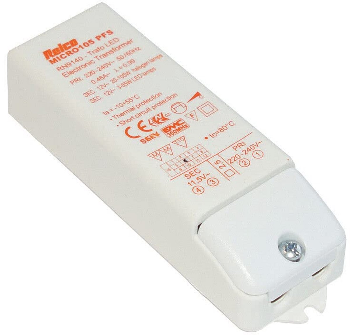 LED driver converter 12V 3-55 Watt voorschakelapparaat