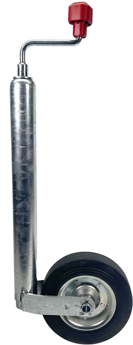 Alko neuswiel plus rond 48 wiel 200x50 L=450 extra lang — afbeelding 3