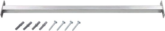 vidaXL - Barrièrestang - verstelbaar - 710-1200 - mm · bol.com prijsdaling melding