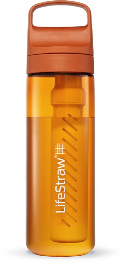 LifeStraw waterfilterfles Go 2.0 Kyoto Orange 650 ml - Oranje