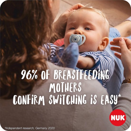 Fopspeen voor Baby's - 18-36 maanden - Dag & Nacht Ontspanning - BPA-vrije Siliconen - Roze Koala - 2-delig — afbeelding 3