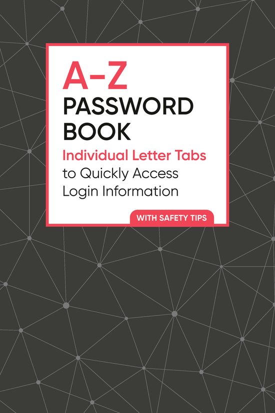 A-Z Password Book - cover