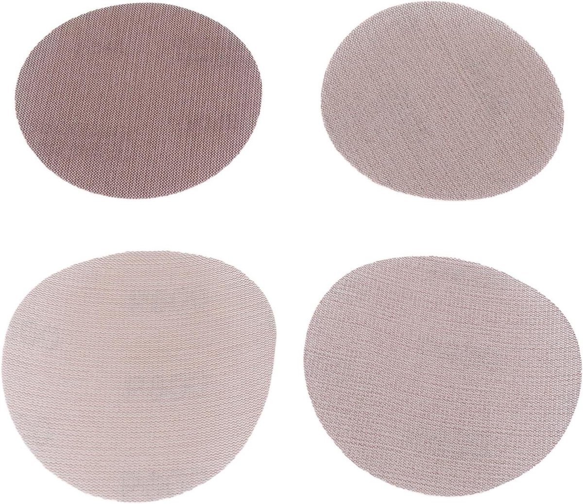 Allecta - Ronde Mesh Schuurschijven 125mm - Set van 20 - Voor Auto, Houten Meubels en Vloer