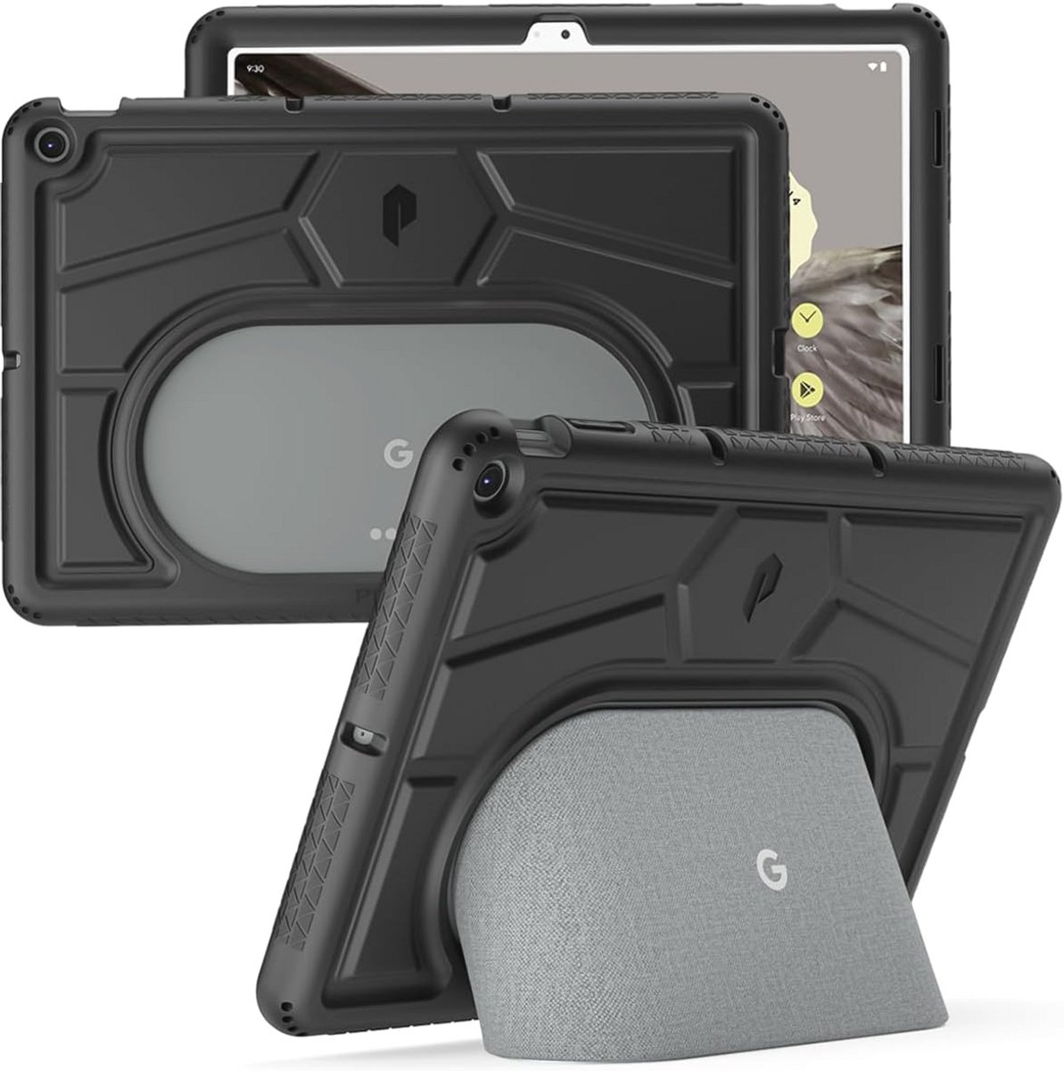 Robuuste 11 inch Tablethoes voor Google Pixel - Schokbestendige en Kindvriendelijke Siliconen Beschermhoes