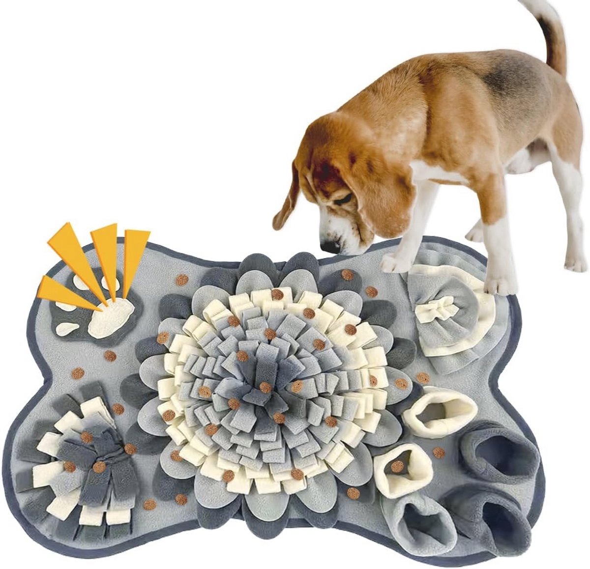 Interactieve Hondenmat 40 x 60 cm - Mentale Stimulatie en Verkenning voor Honden