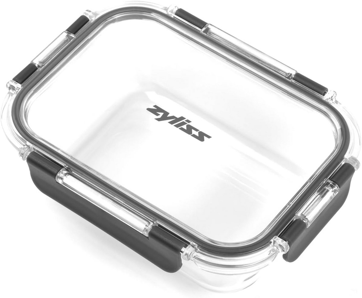 Glazen voedselopbergcontainer 640 ml - Onbreekbaar, luchtdicht en BPA-vrij - Geschikt voor vriezer en magnetron