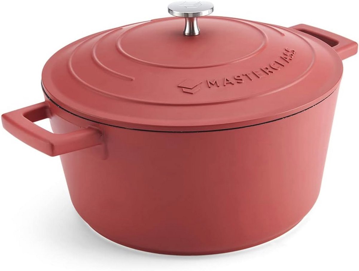 Lichtgewicht Gietaluminium Braadpan 4L - Oven- en Inductie Kookplaat Bestendig