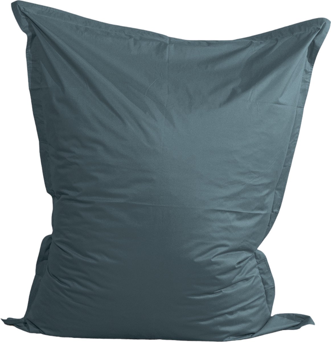 Bananair - Zitzak XXL afneembare hoes - Voor buiten - Waterdicht - UV-bestendig - Donkergrijs - 140 x 180 cm