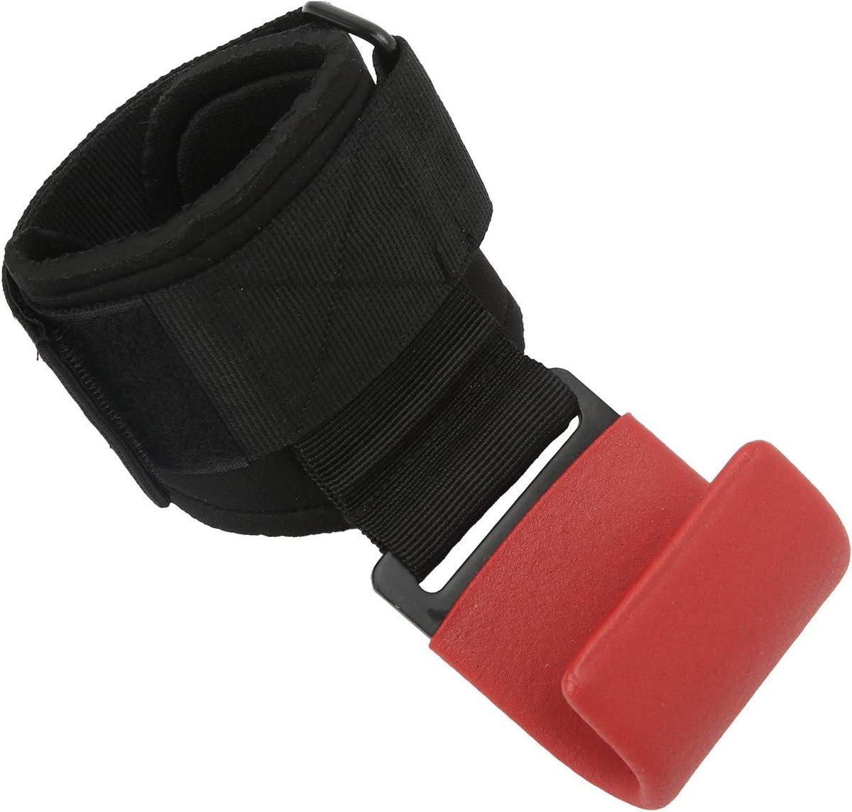 Allecta - Polsbandjes voor zwaar gewichtheffen en extra polssteun - Sportschool accessoires met haken en gewichthefgrepen