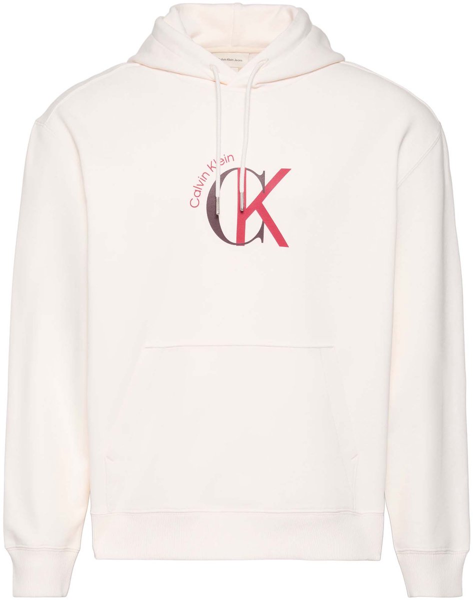 Ck Jeans Sweatshirt Ls Eu 350Terry Graph - Fashion Wear - Volwassen