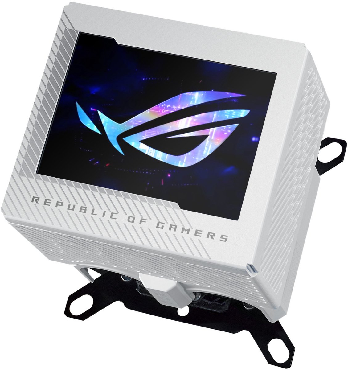 ASUS ROG Ryujin III WB White LCD CPU-waterblok waterkoeling