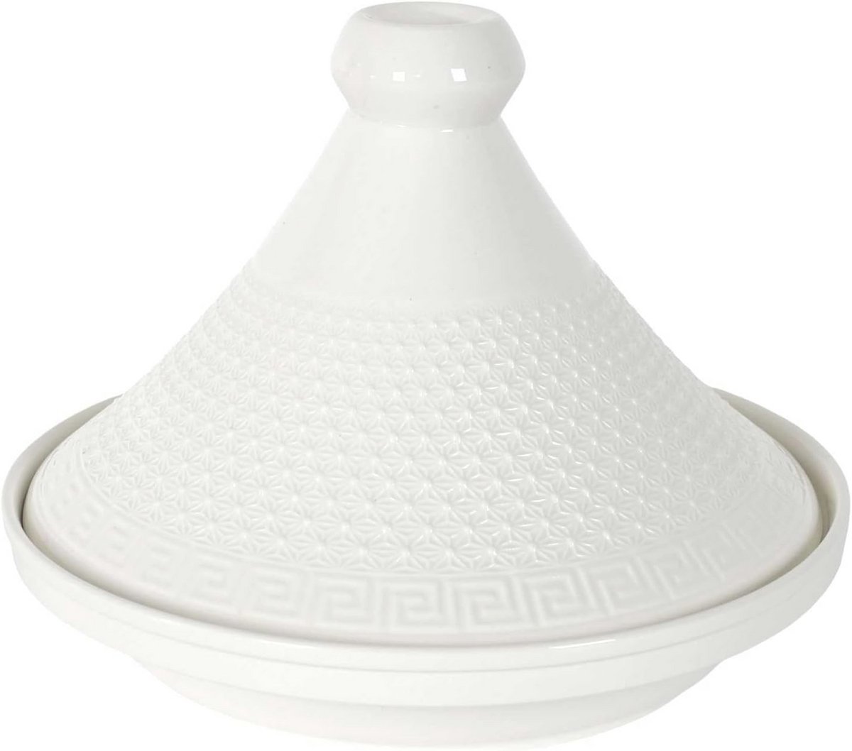 Ceramic Presentation Tagine 25.5 cm - Elegant Cooking Utensil for Meats and Vegetables